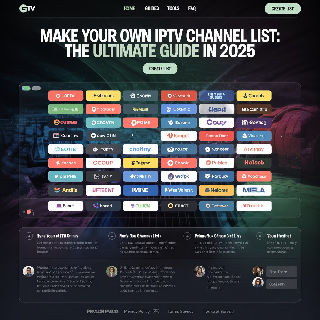 IPTV Channel List The Ultimate Guide in 2025