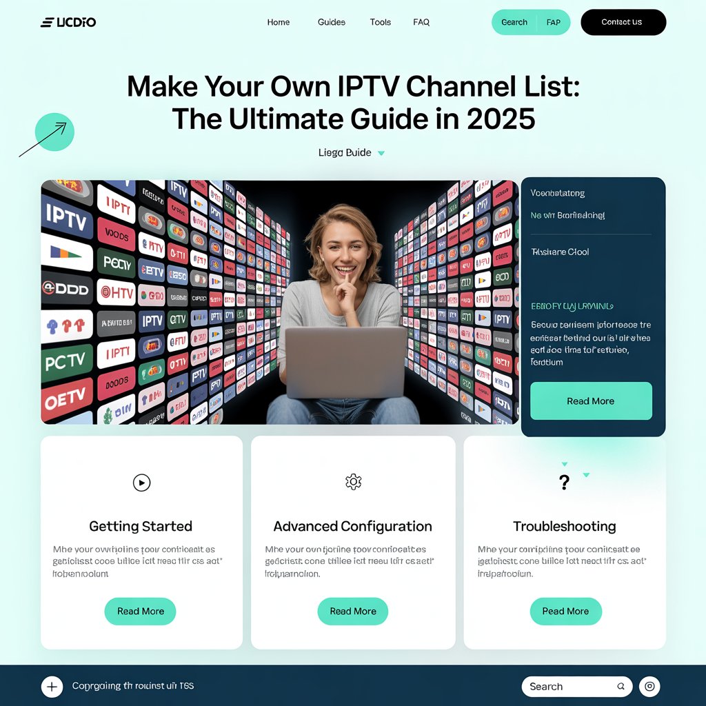 Make Your Own IPTV Channel List