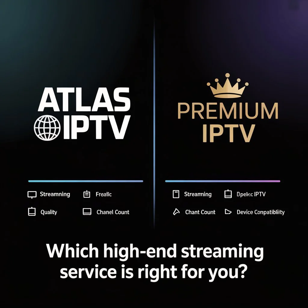 Atlas IPTV vs. Premium IPTV Which High-End Streaming Service is Right for You