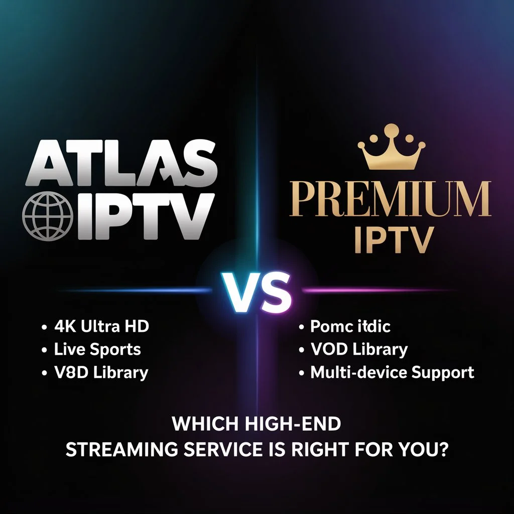 Atlas IPTV vs. Premium IPTV Which High-End Streaming Service is Right for You